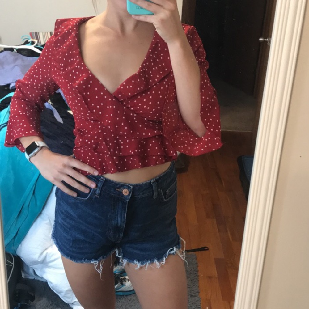 Red Polka Dot Shirt